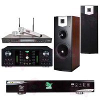 【點將家】DCC-899+FNSD A-300N+AV MUSICAL SR-928PRO+SUGAR SK-500V(點歌機4TB+擴大機+無線麥克風+喇叭)
