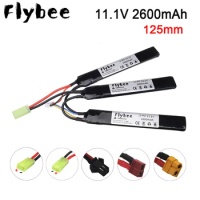 3S Water Gun Lipo Battery 11.1V 2600mAh 30C For Mini Airsoft BB Air Pistol Electric Toy RC Parts 125mm