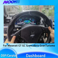 Car For Maserati GT/GC Grancabrio GranTurismo Digital Cluster LCD Dashboard Instrument Panel Multifunctional Player Radio 2Din