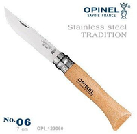 【【蘋果戶外】】OPINEL OPI 123060 No.06 法國 不鏽鋼折刀/櫸木刀柄 折疊刀 (公司貨)