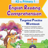 K2 To Primary 1 English Reading Comprehension Targeted Practice Workbook