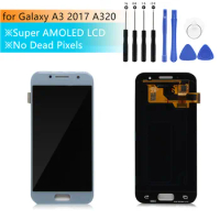For SAMSUNG Galaxy A3 2017 A320 LCD Display Touch Screen Digitizer For Samsung Galaxy A320 LCD Replacement Parts