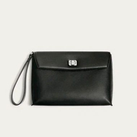 Clutch pria ZARA tas hand bag pouch kasual formal hitam