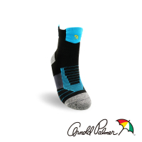 【Arnold Palmer】全方位立體壓縮運動襪-藍(運動襪/高強度運動/跑步/打球/羽球)