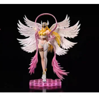 In Stock Tyrannosaurus Rex Studio Model Digimon Angelmon Celestial Beast Resin Figure Statue Animation Character Gift Figure