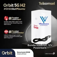 Telkomsel Orbit 5G H2 H153 – WiFi 6 CPE Turbo Router – Bonus Kuota 200GB Orbit H2 5G Special Bonus