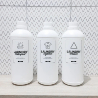 BOTOL REFILL LAUNDRY ORGANIZER TEMPAT DETERGENT SOFTENER 1000 ML - RENO