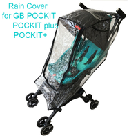 1:1 Tailor-Made Xe đẩy em bé phụ kiện Áo mưa mưa che cho GB POCKIT, GB POCKIT cộng với, GB POCKIT tất cả các thành phố