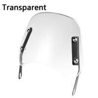 Motorcycle windshield Retro modified transparent front fender, windshield protection panel cover For YAMAHA Tricity 300 Xmax