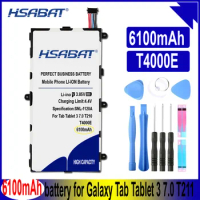 HSABAT T4000E 6100mAh Battery for Samsung Galaxy Tab 3 7.0'' SM-T210 T211 T215 T217 T2105 P3210 P3200 T210R T217A SM-T210R
