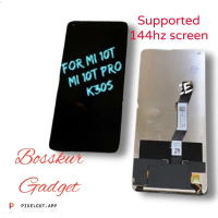เหมาะสำหรับ Bosskur XIAOMI MI 10T / MI10T PRO หน้าจอสัมผัส LCD ตัวตรวจจับสัมผัส