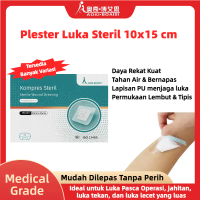 Kasa Steril Plester Luka 10x15 cm Sterile Wound Dressing – Anti Air Bernapas Lembut untuk Luka Opera
