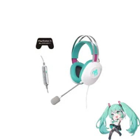 ASUS TUF Gaming H1 Gen II Hatsune Miku Edition Wired Gaming Headset 40mm Drivers Lightweight 297-gra