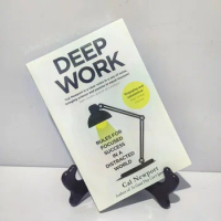 Deep Work : Rules for Focused Success In a Distracted World by Cal Newport Self Help Book English Books Libros