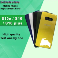 New glass Battery Back Rear Cover Door Housing For Samsung galaxy S10e G9700 5.8" Battery Cover S10 E back shell replacement