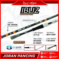 JORAN RELIX NUSANTARA IBLIZ 662 BC | 8-17 LB | JORAN CASTING | JORAN TOMAN
