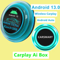 Android 13 Car play Ai Box Wireless Adapter Carplay Android Auto Portatil Magic Box Carplay