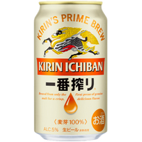 KIRIN 麒麟麥芽100%一番榨啤酒(罐裝) (24入)