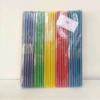 Sedotan Plastik Warna Warni Murah