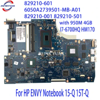 For HP ENVY Notebook 15-Q 15T-Q Laptop Motherboard 829210-601 6050A2739501-MB-A01 829210-001 829210-501 Mainboard Fully Tested