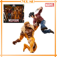 Marvel Legends Anime Wolverine Action Figure Marvel's Logan Vs Sabretooth 6-inch Figures Model Doll Collectibles Gift Kid Toys