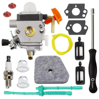 Carburetor Kit for STIHL FS90 FS110 HT101 FS130 FS100 = KM110R KM130 HL100 HT100 FS130R FS87 FS100R 