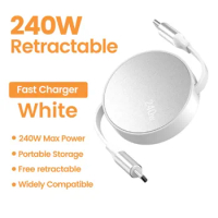 Retractable 240W USB Type C To Type C Cable QC Fast Charging Data Cord for Samsung Galaxy Z Flip5 Huawei Mate 30 Pro 5G song LG