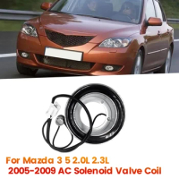 Car Air Conditioning Compressor Electromagnet Clutch Coil Fit For Mazda 3 5 2.0L 2.3L 2005-2009 A/C Solenoid Valve Coil