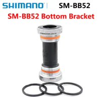 Shimano Deore SM BB52 Hollowtech II Mountain Bike Bottom Bracket 68/73mm BB52 Mountain Bicycle Bottom Brackets