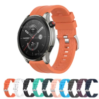 Quick Release Silicone 22mm Band For Amazfit GTR 4/3 Pro/2 2E/GTR 47mm Sport Strap Bracelet Amazfit Stratos 3/Pace Accessories