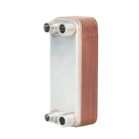 Brazed plate heat exchanger Wort Chiller 304 Stainless Steel Material Brewing Chiller Homebrew Wort Chiller with 1/2" barb