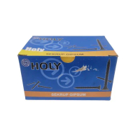 #6X 1 In/ Holy Sekrup Gypsum Screw Plafon Board Grc Hitam Dus Promo !