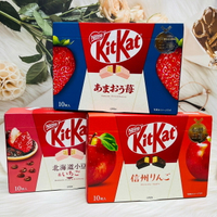日本 KitKat 雀巢 禮盒 威化餅 伊藤久右衛門抹茶風味/九州甘王草莓風味/信州蘋果風味/北海道小豆+草莓風味 多款供選