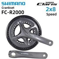 SHIMANO CLARIS R2000 Crankset Groupset Include FC-R2000 50-34T Crankset 2x8-speed 165/170/175mmBB-RS500 /RS500PB Bottom Bracke