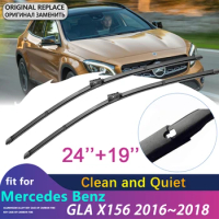 Car Wiper Blades For Mercedes Benz GLA X156 2016~2018 GLA180 GLA200 GLA220 GLA250 GLA45 200 220 250 200d 220d Car Accessories