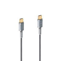 PROMINI PM-CBCC18GY TYPE-C 轉 TYPE-C PD3.0 60W 充電線 18CM 灰色 