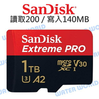 SanDisk Micro Extreme Pro【1TB 讀取200 寫入140】公司貨 記憶卡【中壢NOVA-水世界】【跨店APP下單最高20%點數回饋】