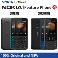 Nokia 215/225 4G Mobile Phone 2.4" Dual SIM Bluetooth FM Radio 1150mAh Long Standby Feature Push-button Phone Hebrew Keyboard