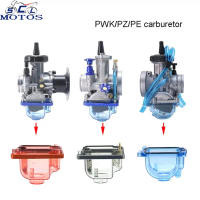 ถ้วยน้ำมันคาร์บูเรเตอร์ โปร่งใส สำหรับรถจักรยานยนต์ PWK Keihin 21-34mm Pe24 26 28 30 pz26 27 30 32