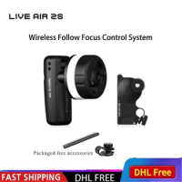 IN STOCK PDMOVIE LIVE AIR 2S Bluetooth Wireless Follow Focus Control System For Zhiyun Crane 2 3 DJI Ronin S DSLR Camera lens