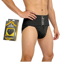 Celana Dalam Hernia Pria Slipmax Original Korset Hernia Supporter Elastis Nyaman