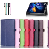 2021 Case For Lenovo Tab 6 Flip cover PU Leather For Lenovo Tab6 Stand Tablet cover 10.3 inch Capa Protective Shell+pen