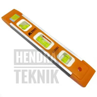 WATERPASS TORPEDO 225MM MAGNETIK WATERPAS MAGNET 9" KAPUSI WATERPAS PENDEK MISTAR AIR TIMBANG PEGGAR