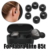 Earphone Replacement Ear Tips Protector Silicone Earbuds Cover with Storage Pouch Protective Caps For Jabra Elite 85t