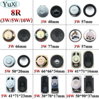 YuXi 1pcs Speaker DIY Speakers for Toy Car/PC Computer Motherboard, 8R 8ohm 40mm 57mm 66mm 77mm 5020 6634 4171 3070 3W 5W 10W