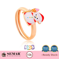 Cincin Emas Anak Baby Colour Snow Ball Ice Gold 10K Semar Nusantara
