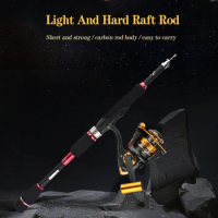 Mini Telescopic Carp Fishing Rod 1.8m 2.1m 2.4m 2.7m Carbon Fiber Surf Spinning Rod Hard Fishing Pole For Travel Backpacking
