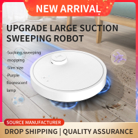 Xiaomi 3-In-1 Sweeping Robot เครื่องดูดฝุ่นหุ่นยนต์อัตโนมัติ Smart Wireless Sweep และ Wet Mopping Ultra-Thin Cleaning Machine Mut