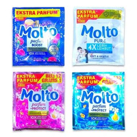 MOLTO All in One [1 RENTENG Isi 12 Sachet x 9ml] - Molto Sachet Pelembut & Pewangi Pakaian Detergen 