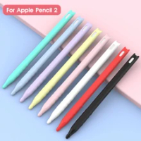 แมวน่ารักรูปแบบ TPU Silicon ป้องกันหมวกฝาครอบสำหรับ Apple Pencil 2 อุปกรณ์กรณี Anti-Scratch สำหรับดินสอ 2ND